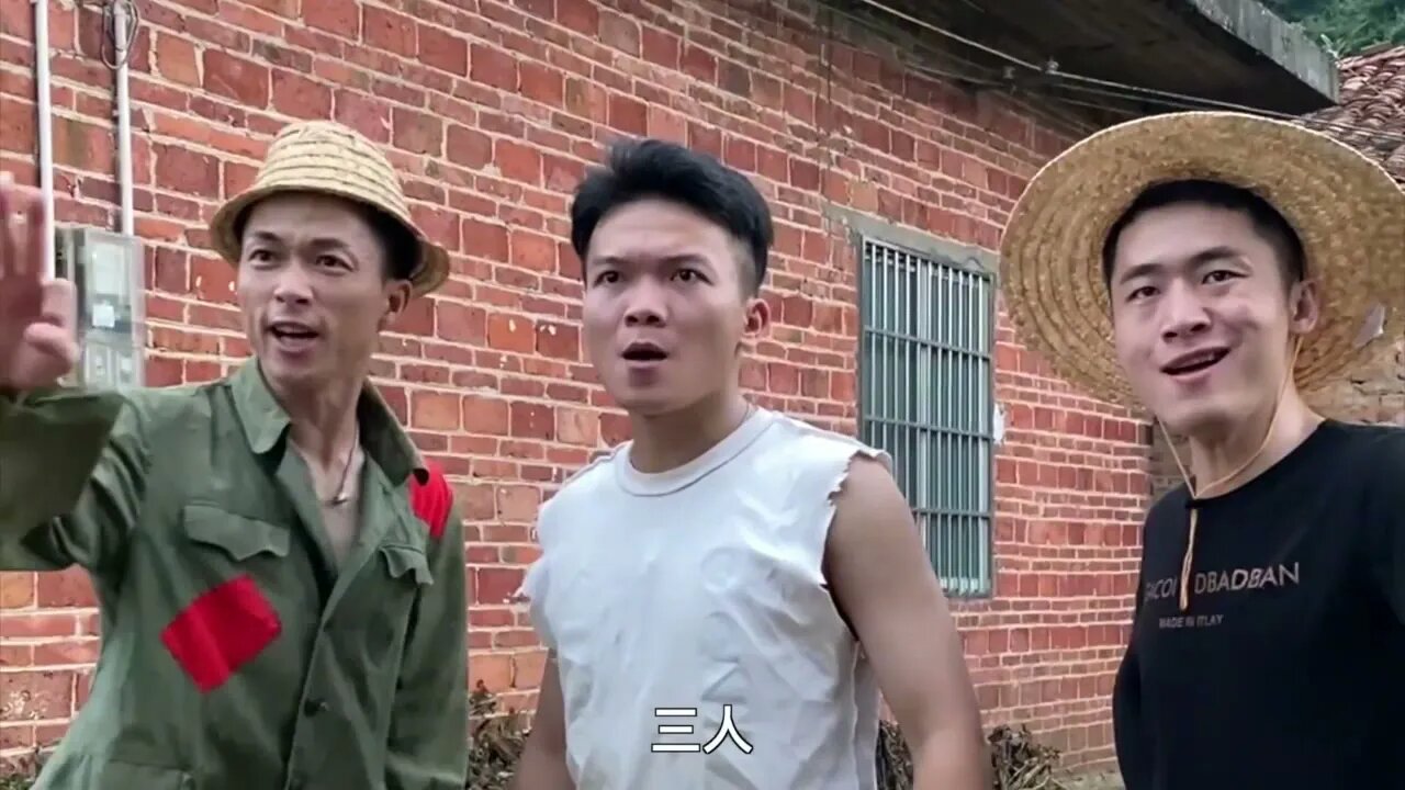 农村搞笑系列 朋友带去偷别人龙眼,主人来自己先跑了,把我留下来