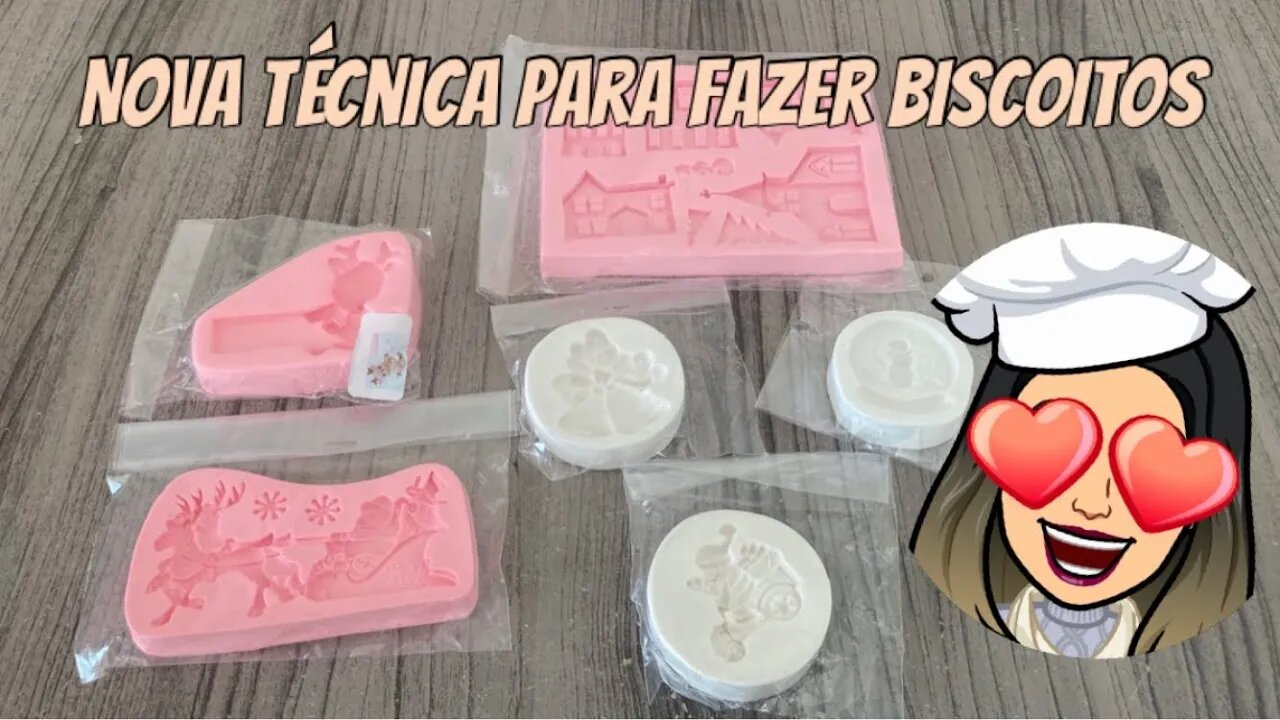 Nova técnica para fazer Biscoitos Incríveis - 🤩🥰 Parceria Cia do Molde 🥰🤩