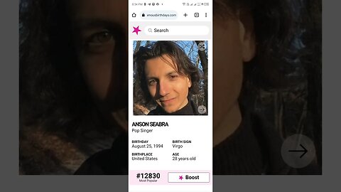 HAPPY 28 BIRTHDAY ANSON SEABRA