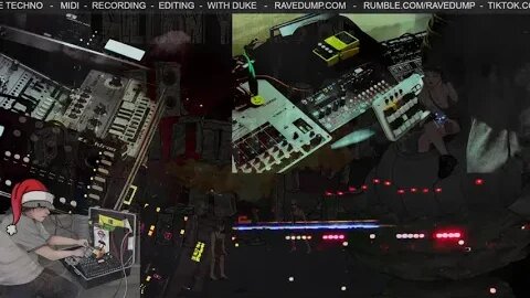 RECORDING STEMS - XMAS Experimental Essence Quest With DUKE RAVEDUMP.COM/DUKE - DANCE TECHNO + MUSIC
