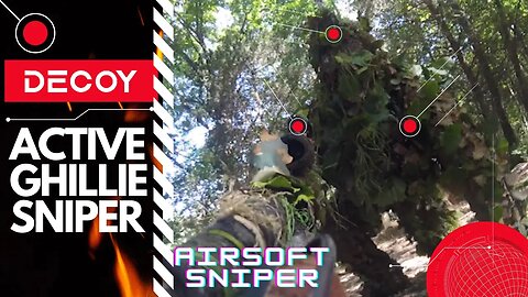 AIRSOFT GHILLIE SNIPER | ONE MAN TEAM