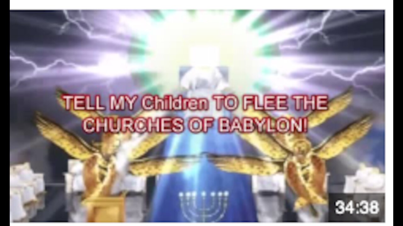 Amightywind Prophecy 64 - Tell MY Children To Flee The Churches of Babylon !