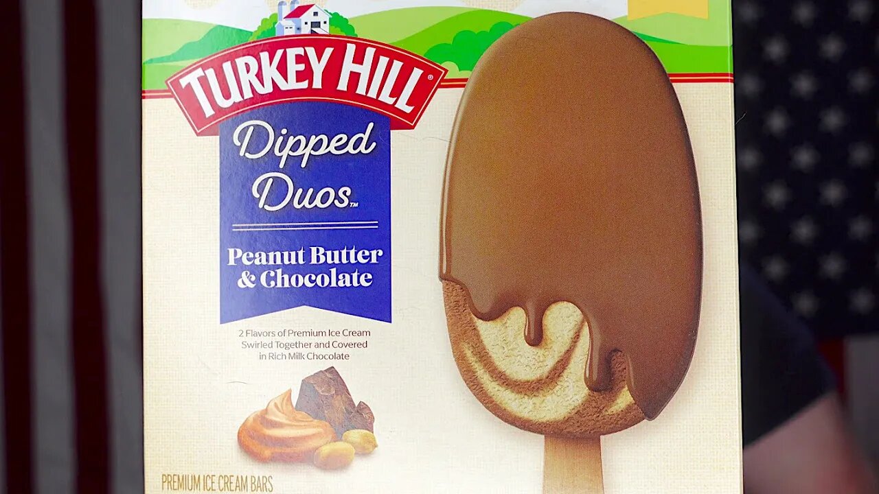 Turkey Hill Dipped Duos Peanut Butter & Chocolate Ice Cream Bar Review