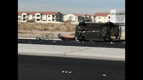 Bicyclist died after North Las Vegas crash on Sunday