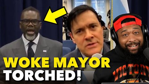 WOKE Mayor LOSES IT When Reporter PRESSES Him On Migrant Spending!