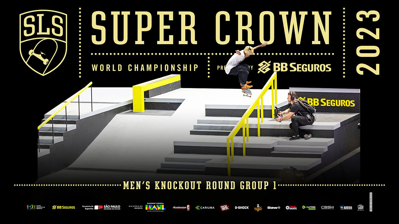 2023 SLS Super Crown Knockout Round Group 01 Highlights - Gustavo Ribeiro, Kairi Netsuke & more...