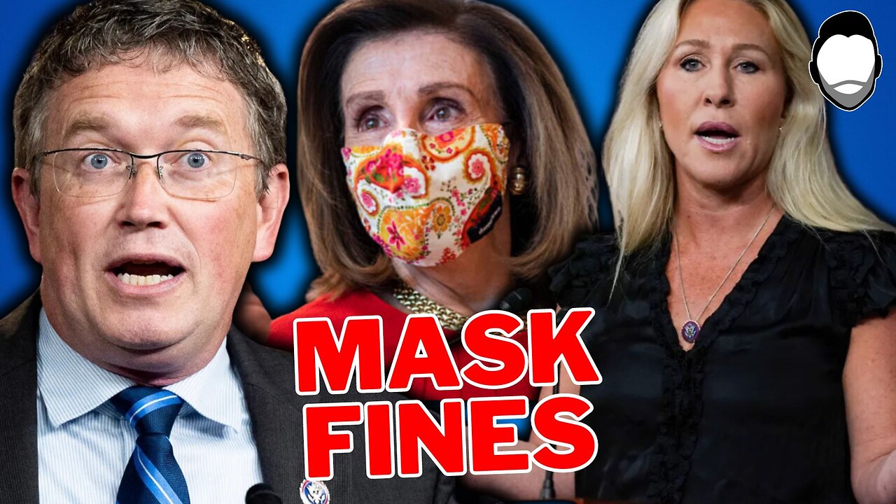 Pelosi SUED at Supreme Court by Massie and MTG over MASK Fines