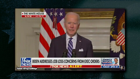Joe Biden Goes All In On "Climate Crisis," Says He Will Make New Jobs...After Taking A TON of Jobs