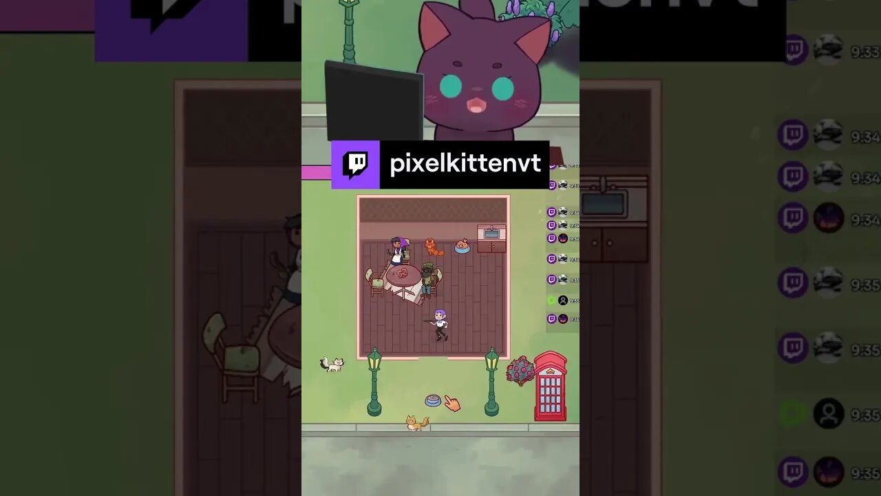 AH KITTY!!!! | pixelkittenvt on #Twitch #Vtuber #ENVtuber #Vtuberclips