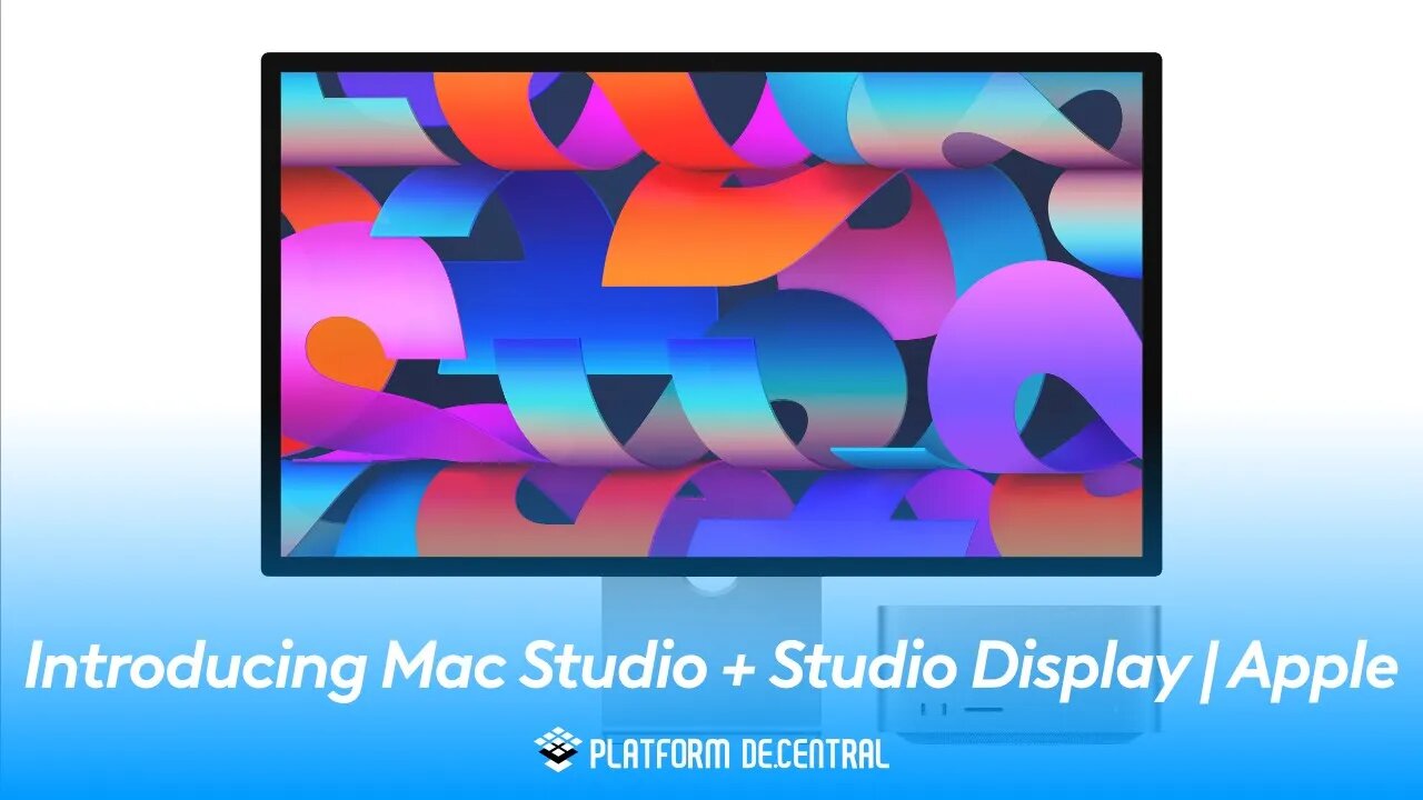 Introducing Mac Studio + Studio Display | Apple