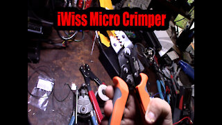 iWiss Micro Connector Crimping Tool for JST Molex Amphenol Automotive 3D Printer CNC SN-2549