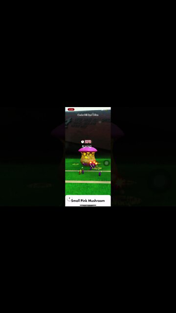 Small Pink Mushroom Challenge #shorts | Pikmin Bloom