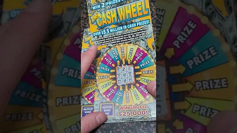 $3 Cash Wheel Scratch Off Tickets from the Kentucky Lottery!