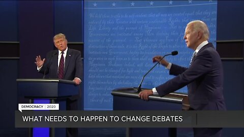 What needs to happen to change debates