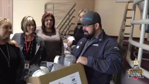 13 Days and Knights of Giving: Surprising Trauma Intervention Program volunteers