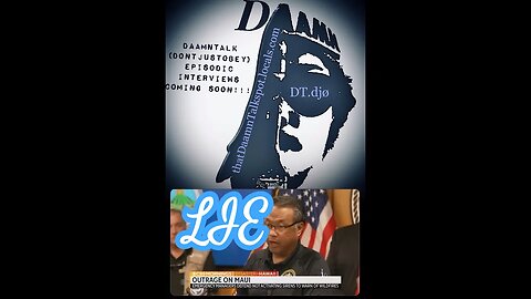 Watch as #Maui official LIES about the failure to apply the #WarningSystem - #DD82123 #DailyDaamn