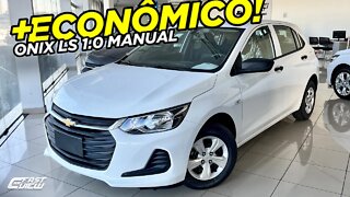 CHEVROLET ONIX LS 1.0 ASPIRADO FLEX MANUAL 2022 É MAIS BARATO DO QUE VERSÃO LT E FAZ 16KM/L!