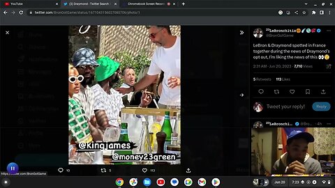 Pistons/Warriors fan @MichiganHendough TELLS DRAYMOND JUST GO TO LA ALREADY !!!