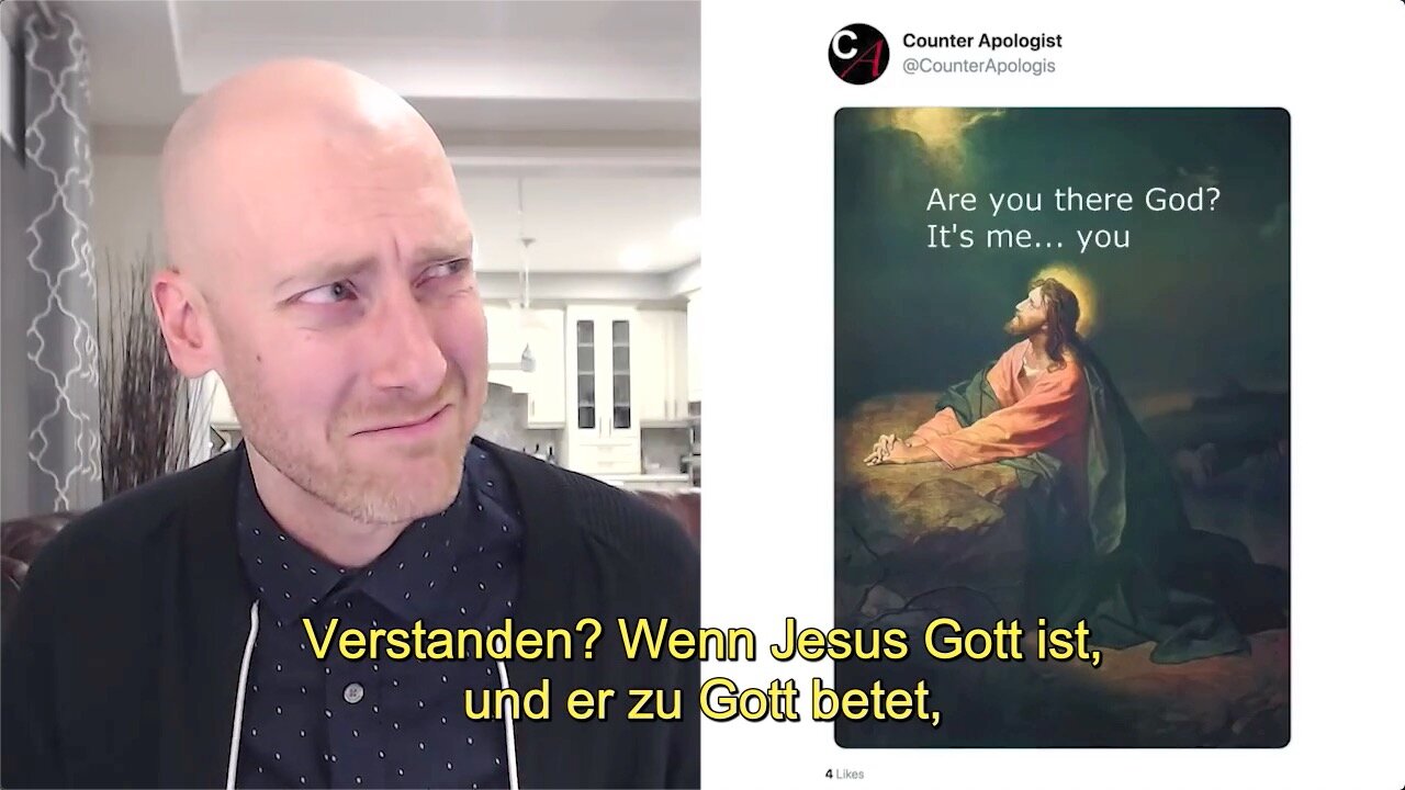 Hat Jesus zu sich selbst gebetet?? Die Dreieinigkeit aufgedeckt.