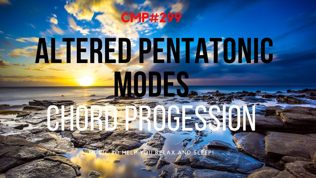 CMP# 299 Altered Pentatonic Scales Guitar Backing Track