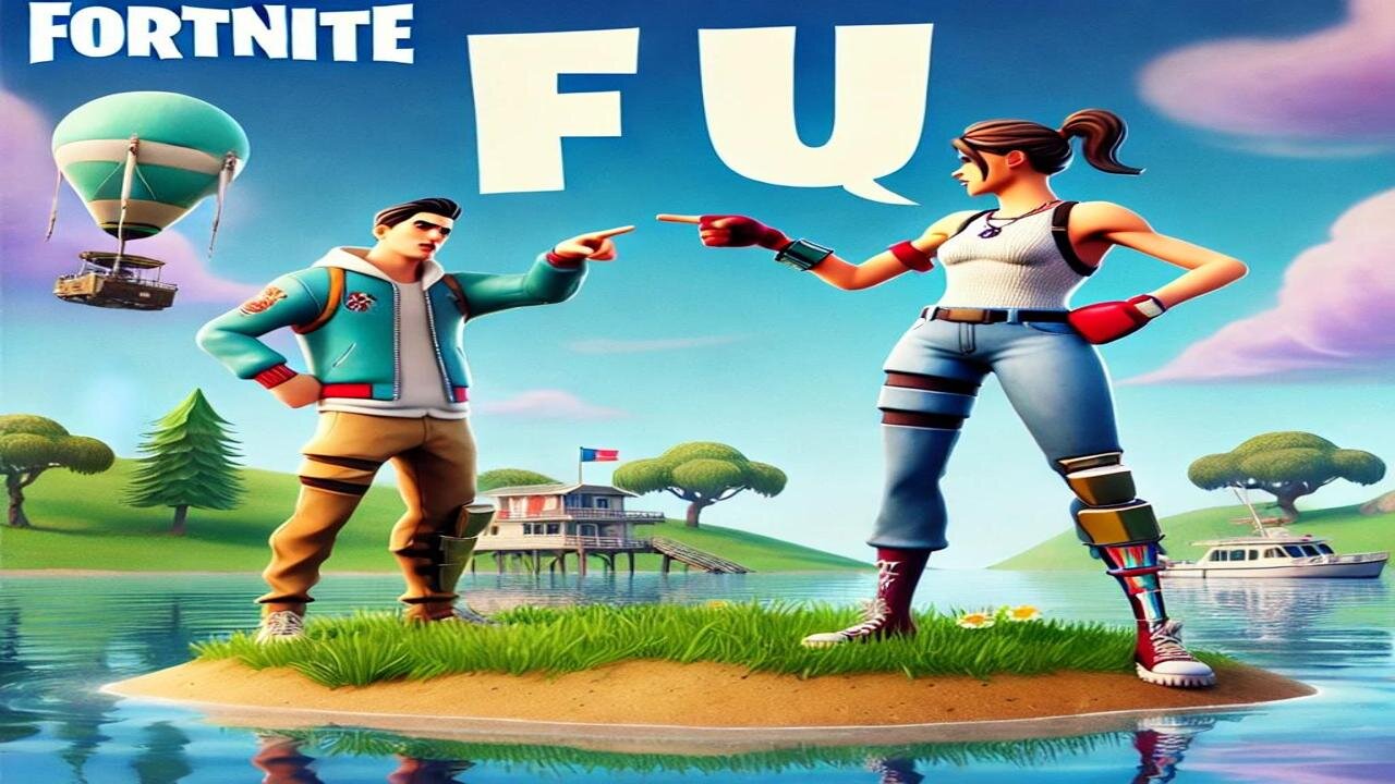 Fortnite Island Argument: 'What's Your Name? F U!' 😂 | Hilarious Showdown