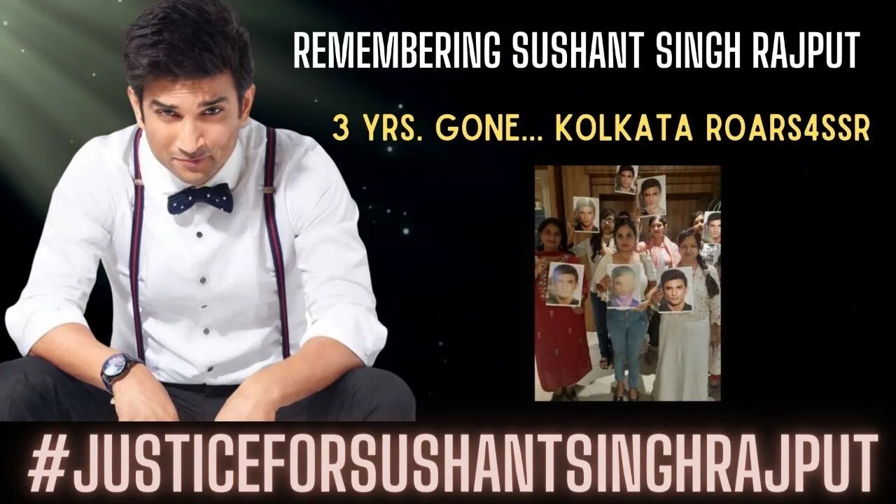 Kolkata Roars4SSR | Remembering Sushant Singh Rajput