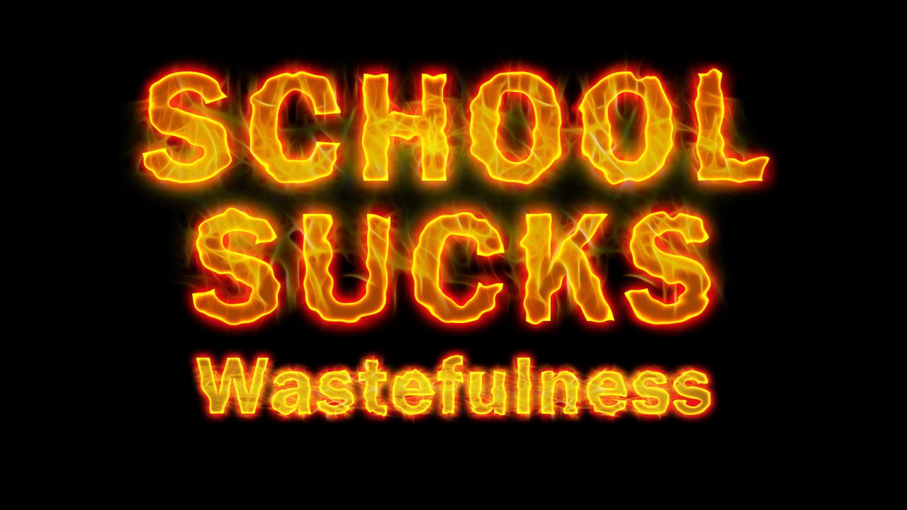 School Sucks | Wasting Your Life