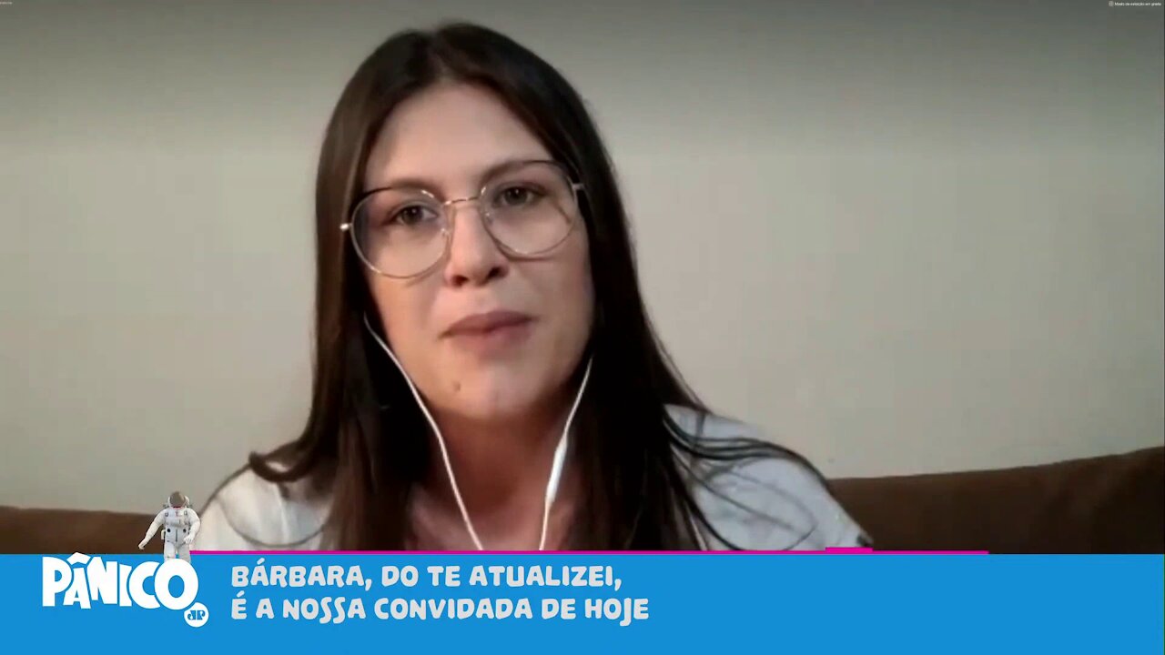 Bárbara (Te Atualizei) no programa Pânico (14/09/2021)