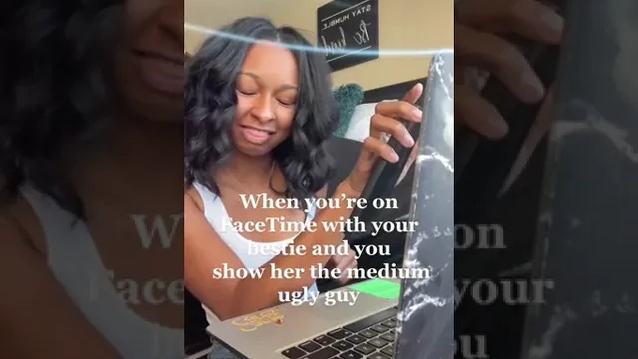 When You're On Facetime With Your Video By Carliebee #Shorts