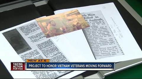 Vietnam Veteran's picture completes Wall of Faces project in Polk County