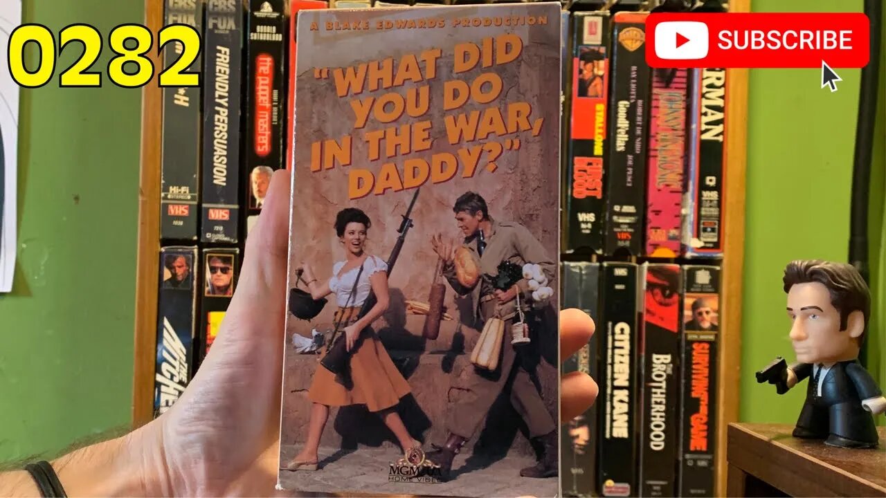 [0282] WHAT DID YOU DO IN THE WAR, DADDY? (1966) VHS INSPECT [#whatdidyoudointhewardaddy?VHS]
