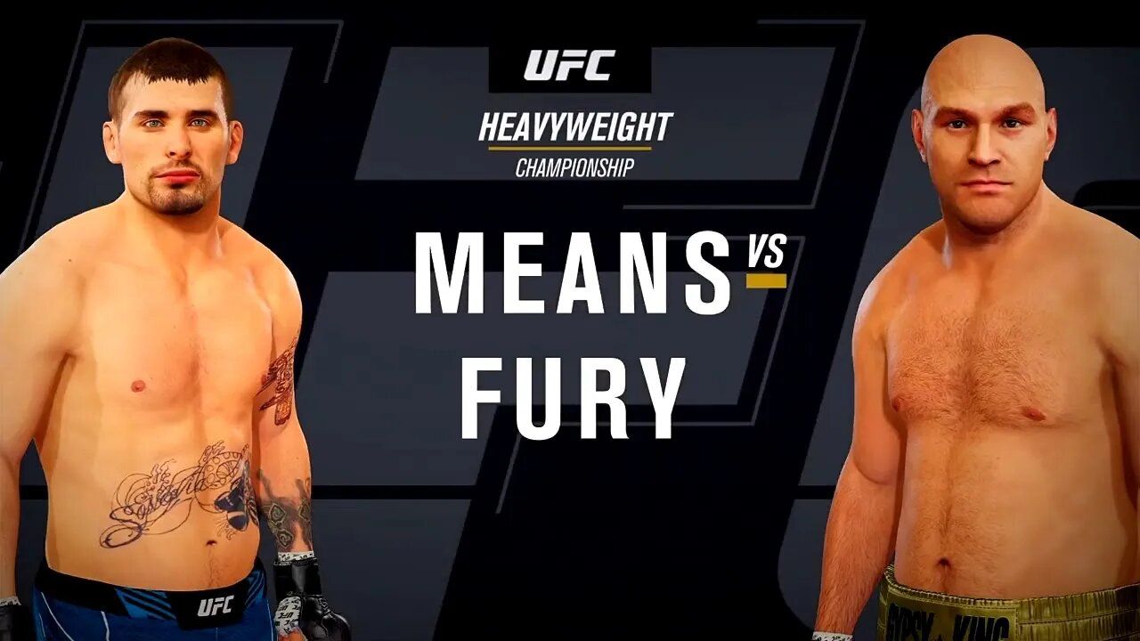 EA Sports UFC 4 Gameplay Tyson Fury vs Tim Means