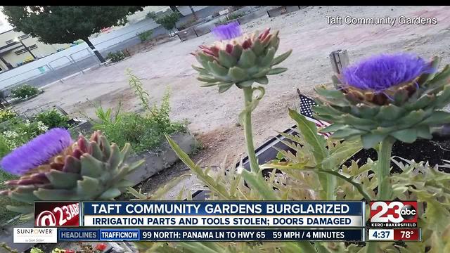 Taft Community Gardens turned to social media to track down burglars