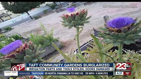 Taft Community Gardens turned to social media to track down burglars