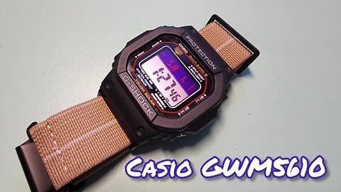 Casio GW-M5610 Polarizer Mod