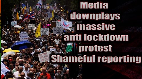 MSM Lie about the massive Anti lockdown protest AGAIN