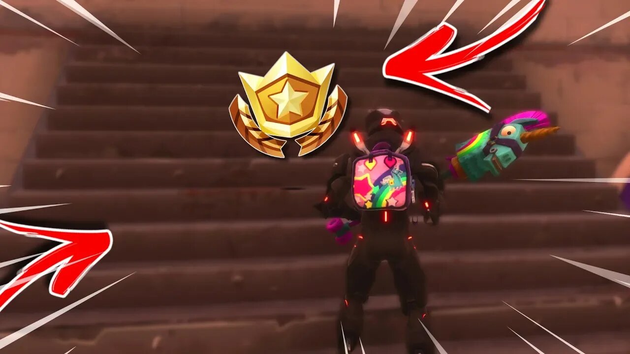 "Follow the Treasure Map found in Greasy Grove Location" (Fortnite Season 4 Week 5 Battlestar Spot)!