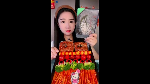 ASMR MUKBANG | ASMR Chinese Eating Food Sharing, Creator Center | #eatingshow #viral #shorts #asmr