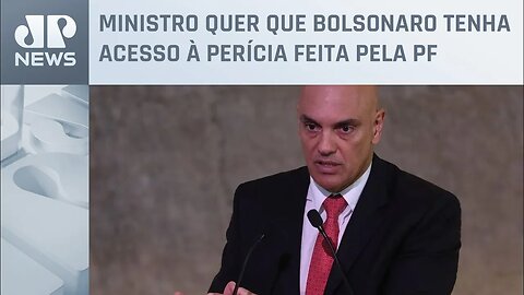 Moraes só entregará laudo ao TSE sobre minuta após finalizar investigação