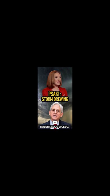 Psaki: Quiet Storm is Brewing #shorts