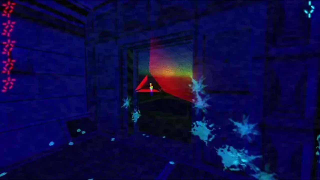 Bad aiming plasma caster & glitchy soldier dude, Aliens Vs Predator 2000, Yautja Mission 2