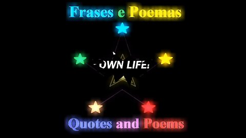STOP of try to LIVE someone LIFE [Quotes and Poems]