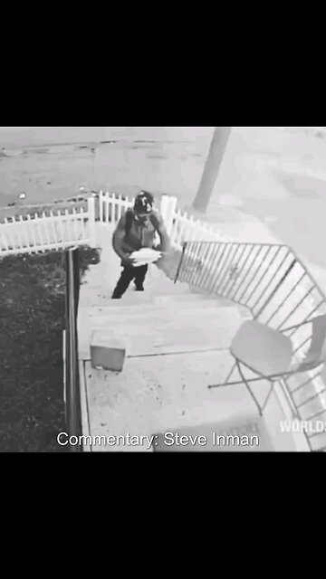 Porch Pirate vs Homeowner