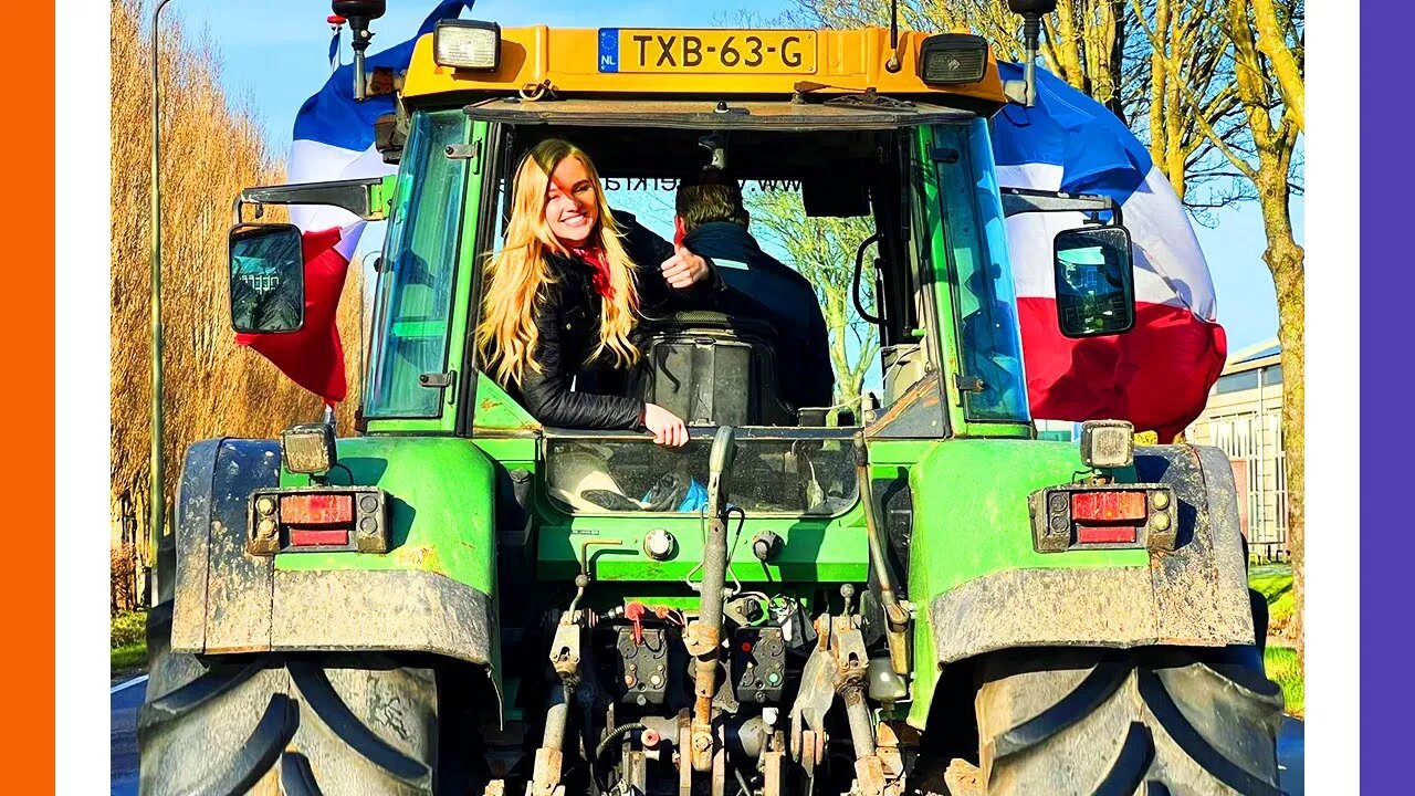 Dutch Protest Closure of Another 3000 Farms 🟠⚪🟣 NPC Global