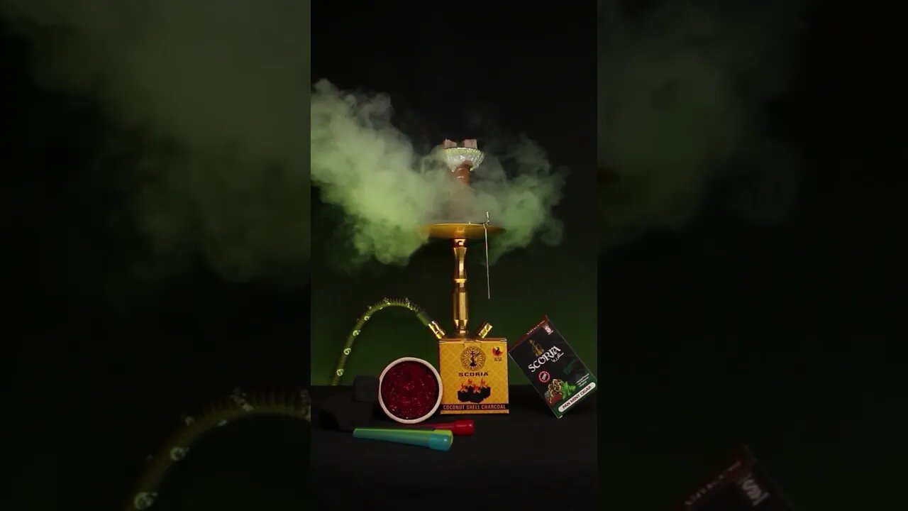 #shorts Scoria Coconut Coal And Pan Mint Cigar Flavour || myscoria.in || #trending #hookahflavour