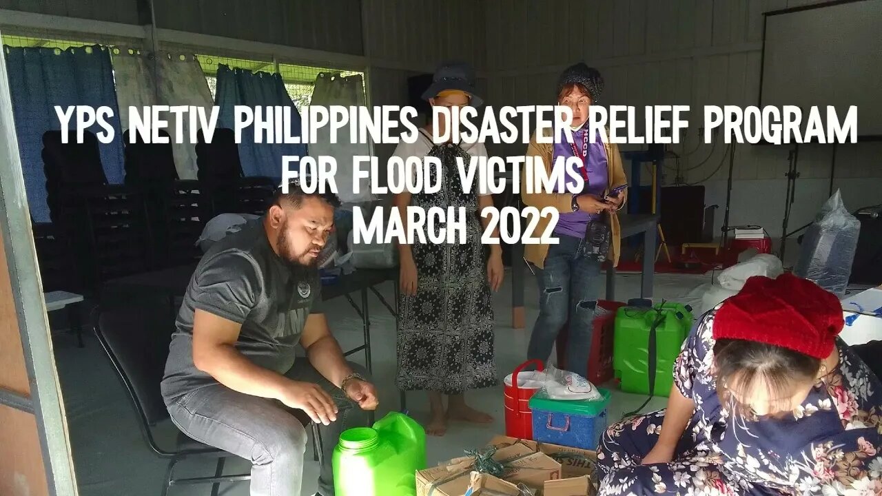 Disaster Relief Program to the Philippines from YPS NETIV