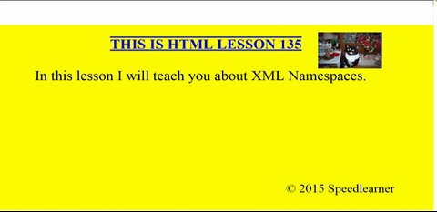 HTML Lesson 135