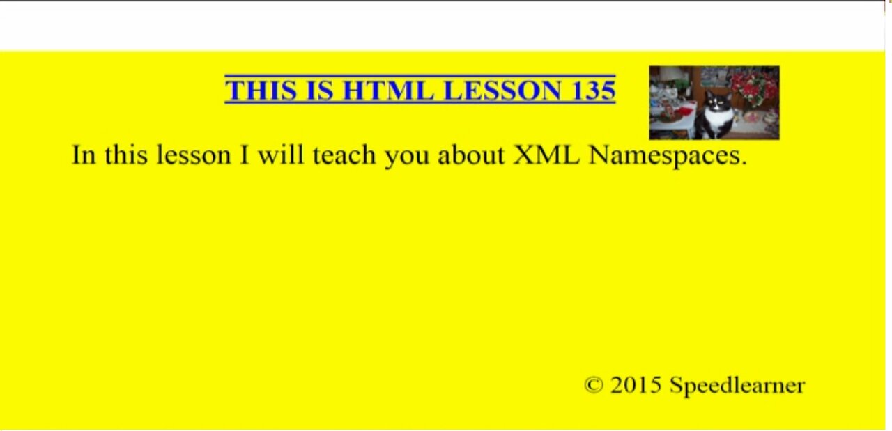 HTML Lesson 135