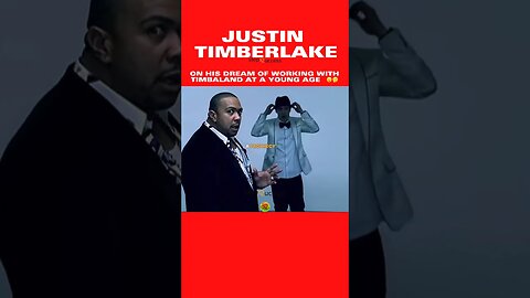 #JustinTimberlake says working with Timbaland was a prophecy!🔮 Who’s ur dream producer to work wit?