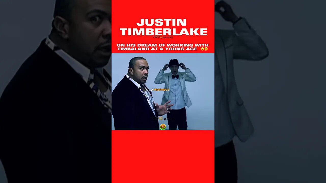 #JustinTimberlake says working with Timbaland was a prophecy!🔮 Who’s ur dream producer to work wit?